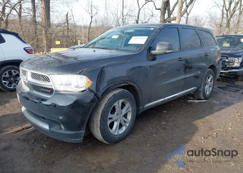 2013 Dodge Durango Sxt из США, поврежденный, VIN 1C4RDJAG8DC559460